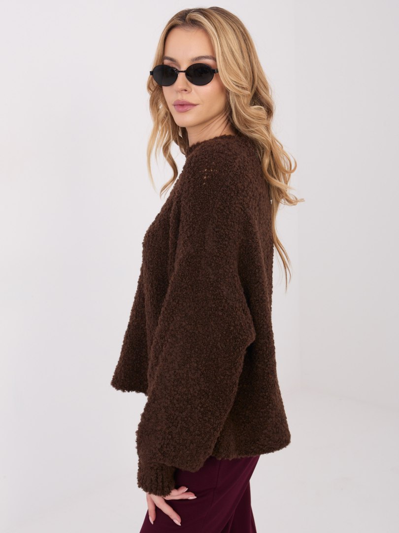 Sweter-CH-SW-72610.62-ciemny brązowy